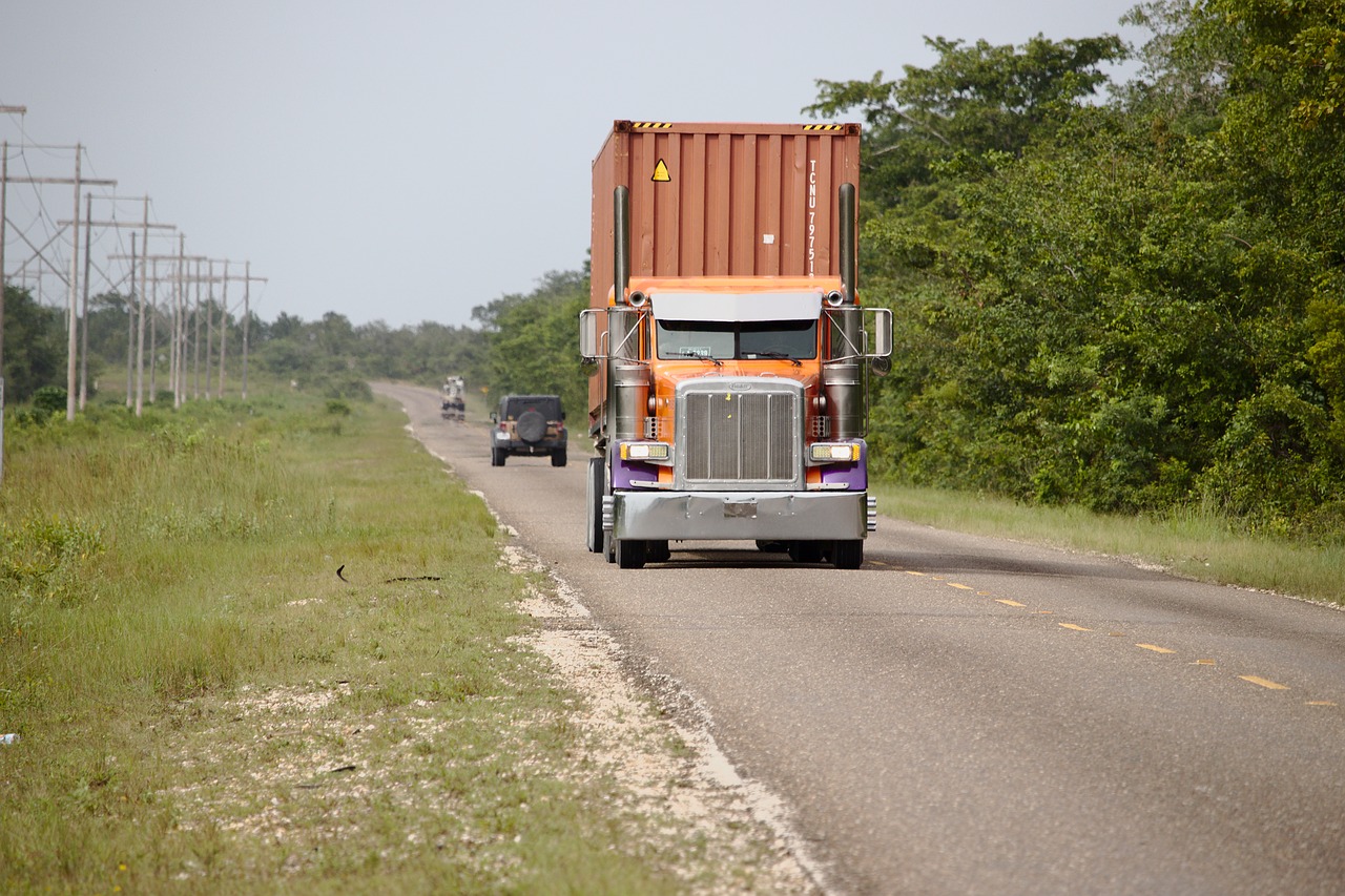 truck, semi, tractor