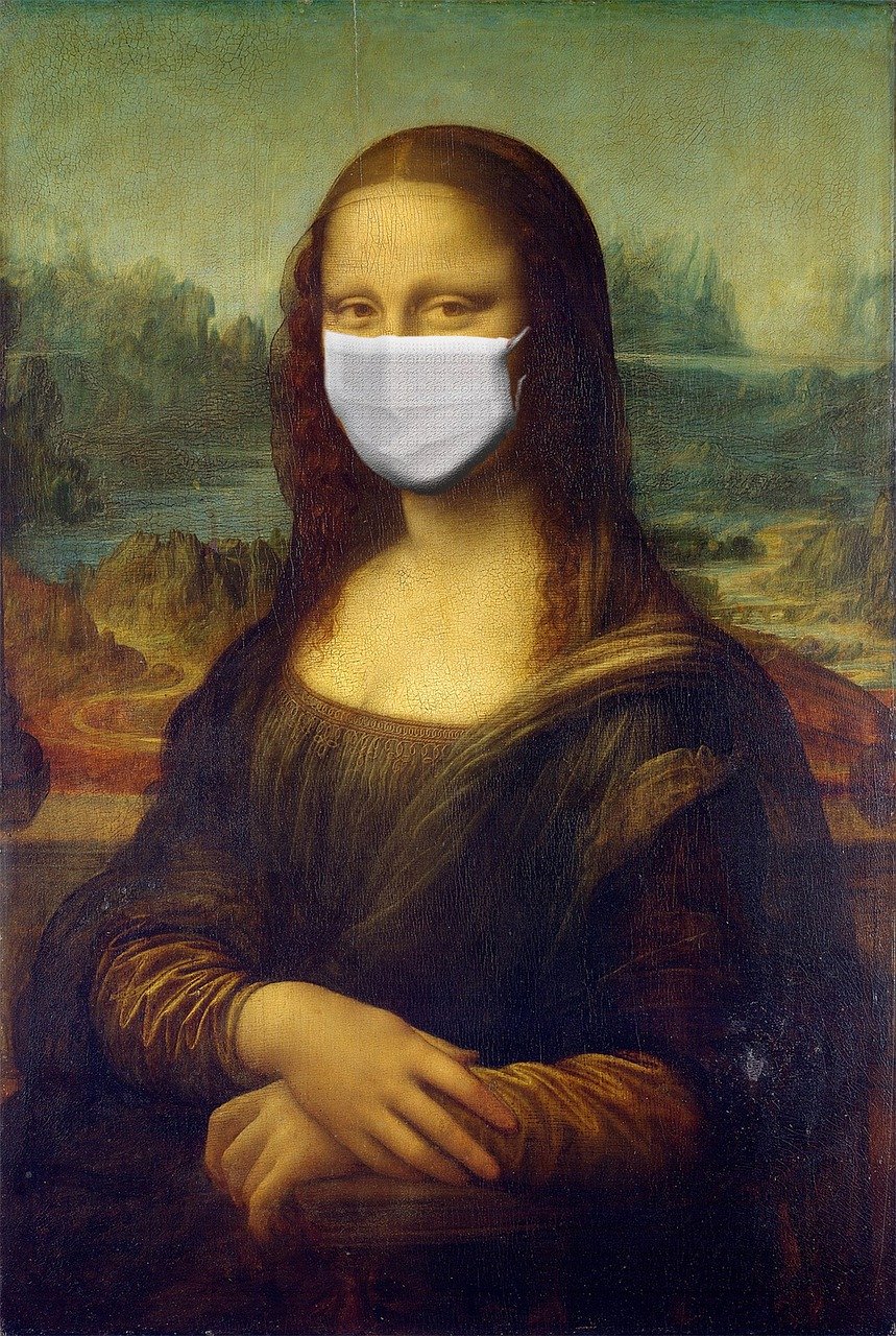 monalisa, mona lisa, corona